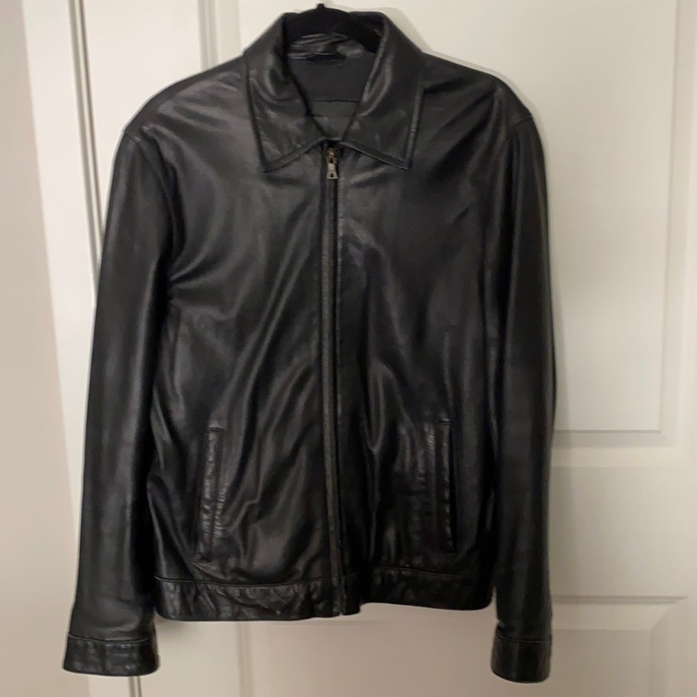 Zara Sport Men Leather Jacket